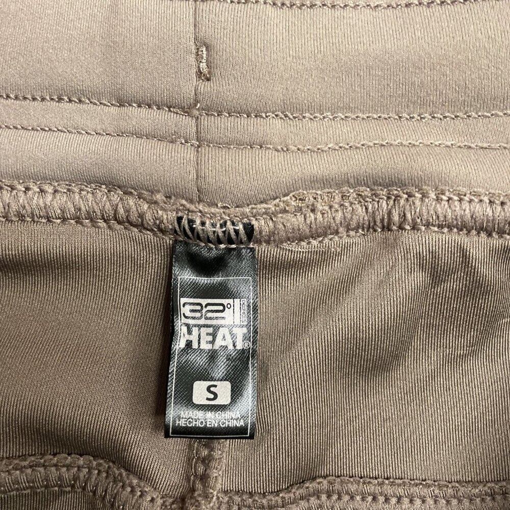 NWOT 32Degrees Women's S Cargo Jogger Scuba Pants Taupe - Picture 4 of 7